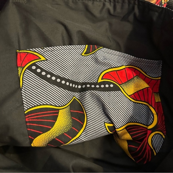 NEW Africa Chitenge Print Satchel Bag. Bought in Zambia. - Picture 7 of 7